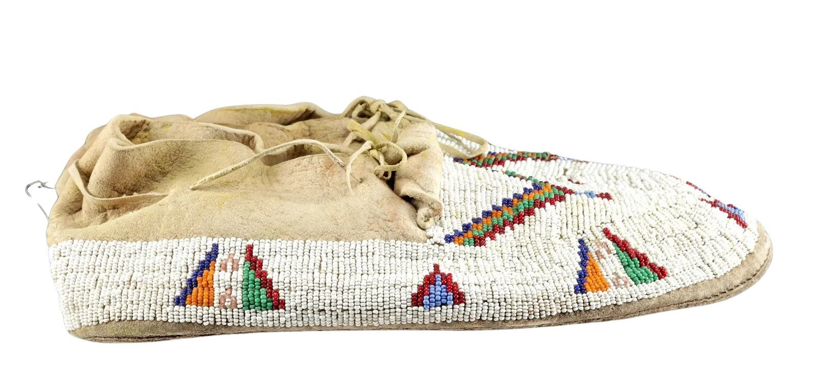 Native American Beaded Moccasin