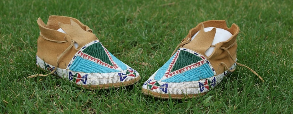 Native American Beaded moccasin