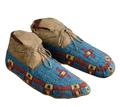 Native American Beaded Moccasin