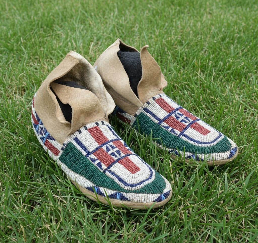 Native American Beaded moccasin 