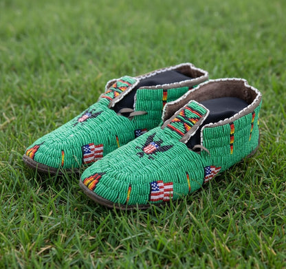 Beaded moccasin MOC