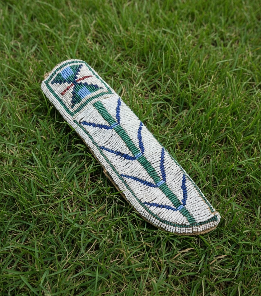 Native American Beaded Knife Sheath