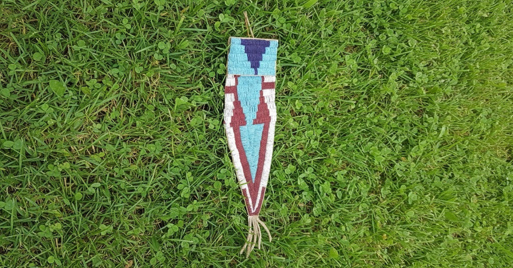 Native American Beaded Knife Sheath