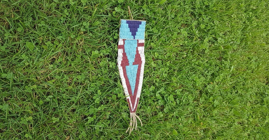 Native American Beaded Knife Sheath