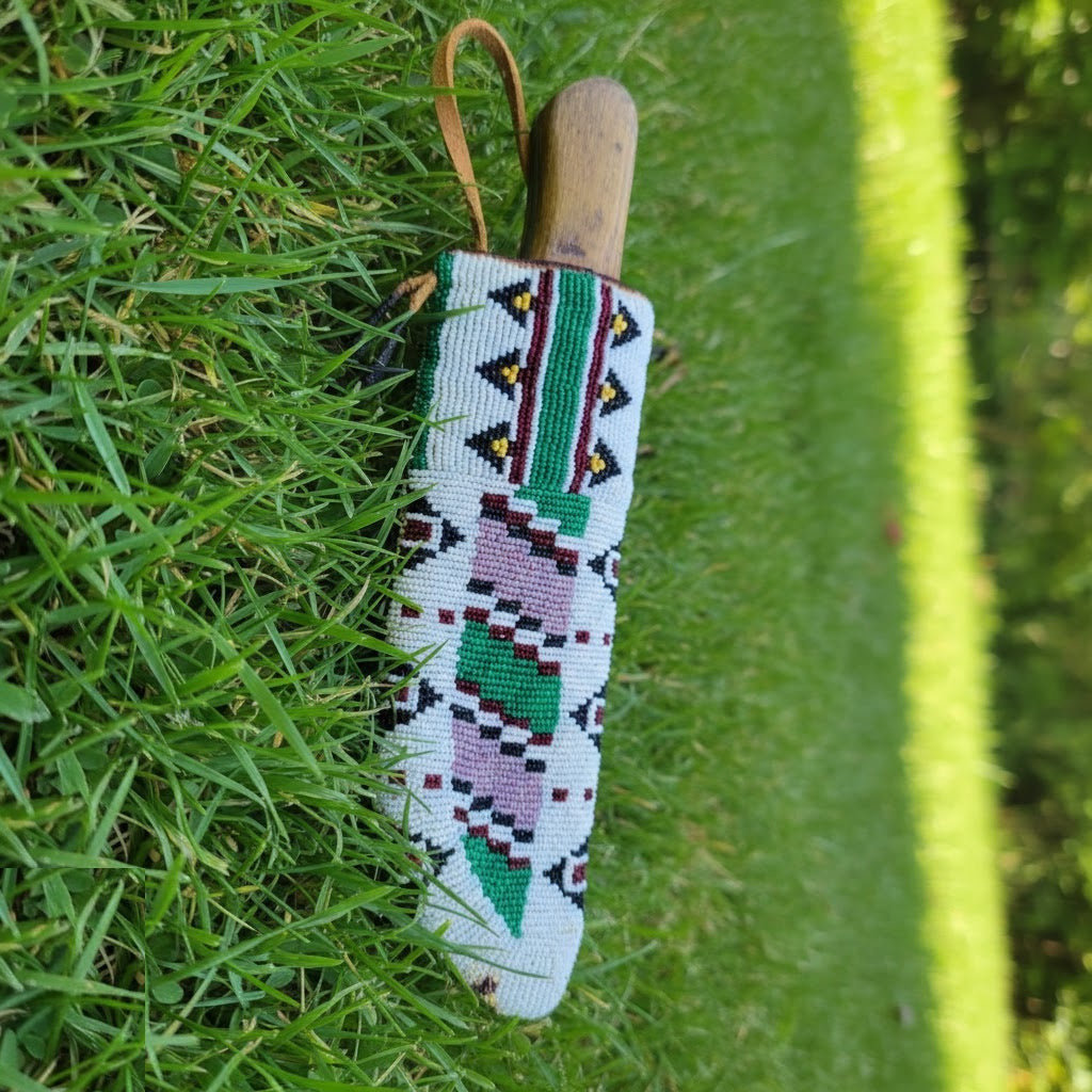 Native American Beaded Knife Sheath