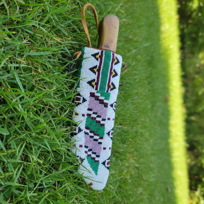 Native American Beaded Knife Sheath