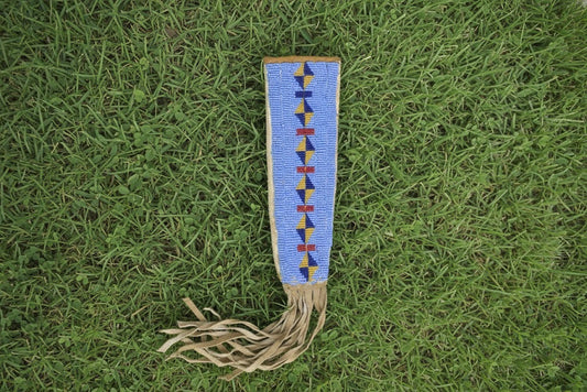 Native American Beaded Knife Sheath