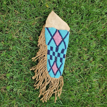 Native American Beaded Knife Sheath
