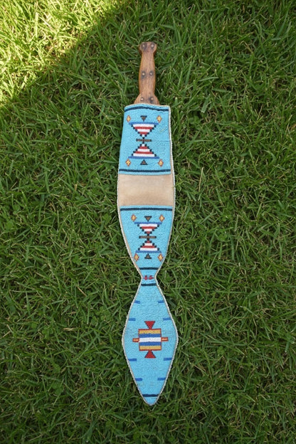 Native American Beaded Knife Sheath