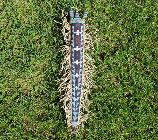 Native American Beaded Knife Sheath