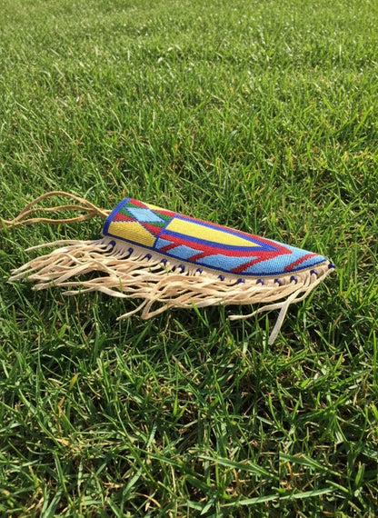 Native American Beaded Knife Sheath
