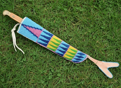 Native American Beaded Knife Sheath