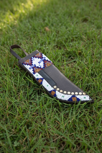 Native American Beaded Knife Sheath