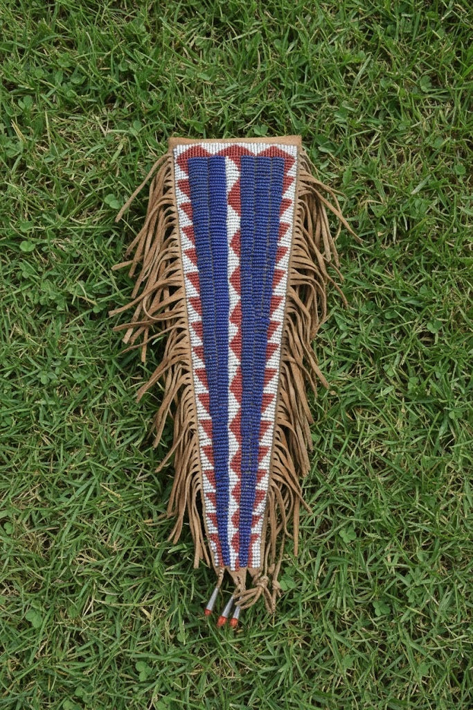 Native American Beaded Knife Sheath