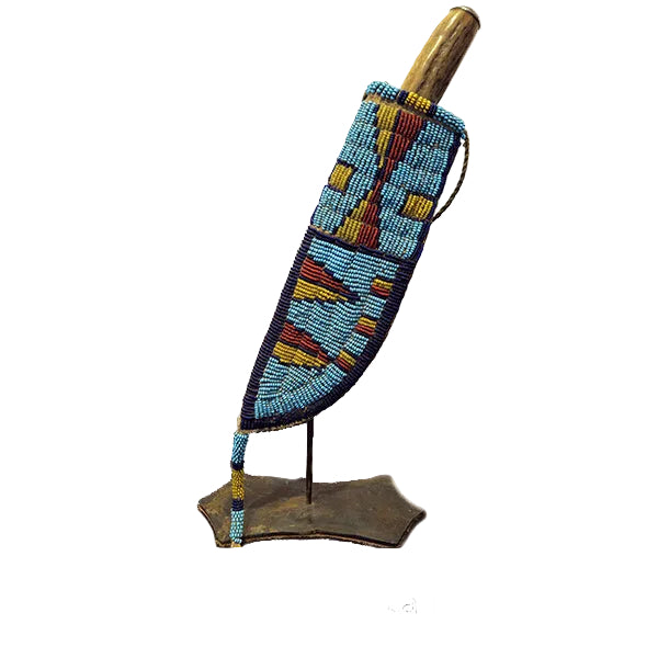 Native American Beaded Knife Sheath