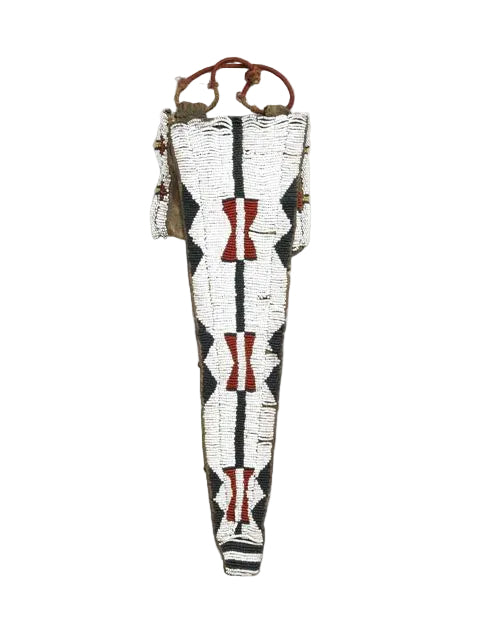 Native American Beaded Knife Sheath
