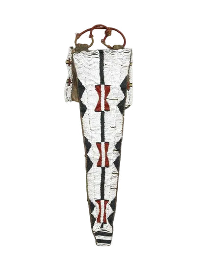 Native American Beaded Knife Sheath
