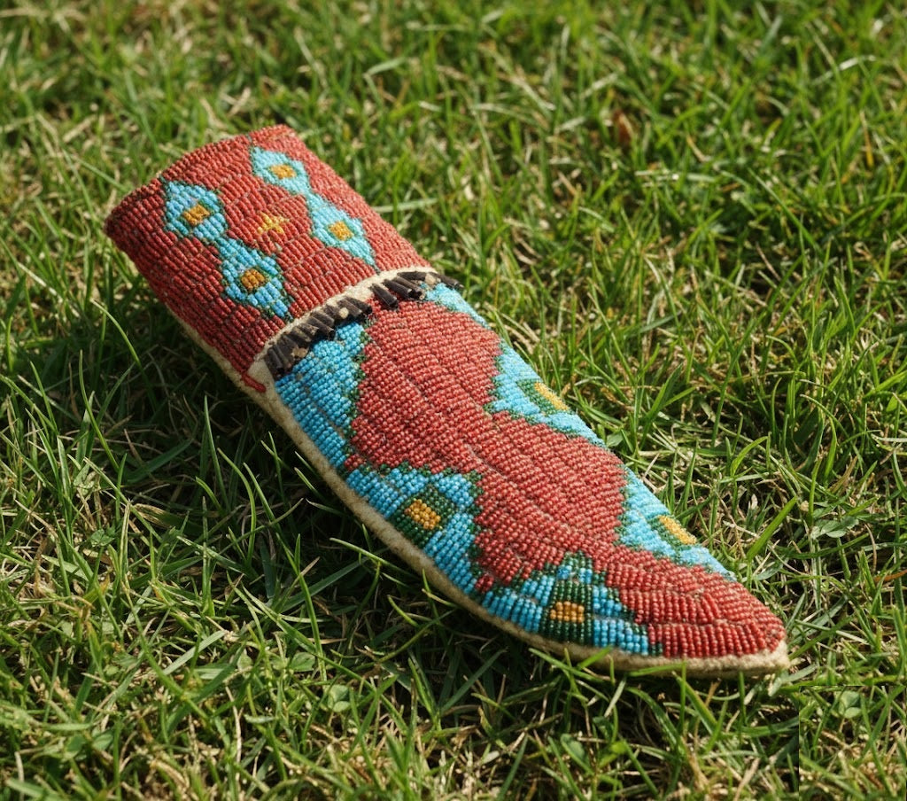 Native American Beaded Knife Sheath