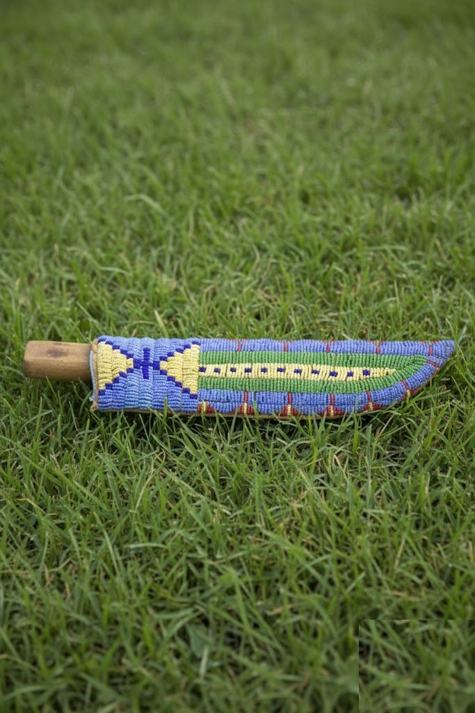 Native American Beaded Knife Sheath
