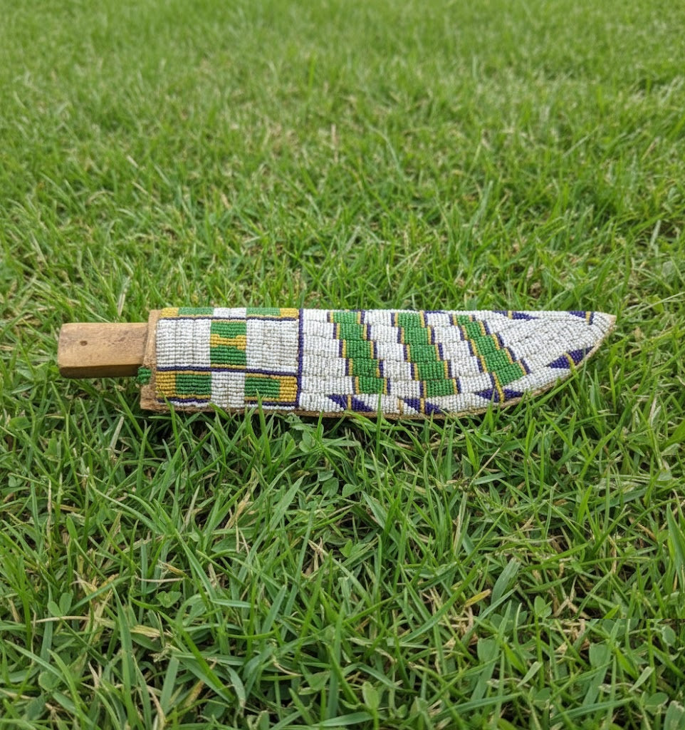 Native American Beaded Knife Sheath