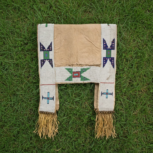 Native American Beaded Saddle Blanket