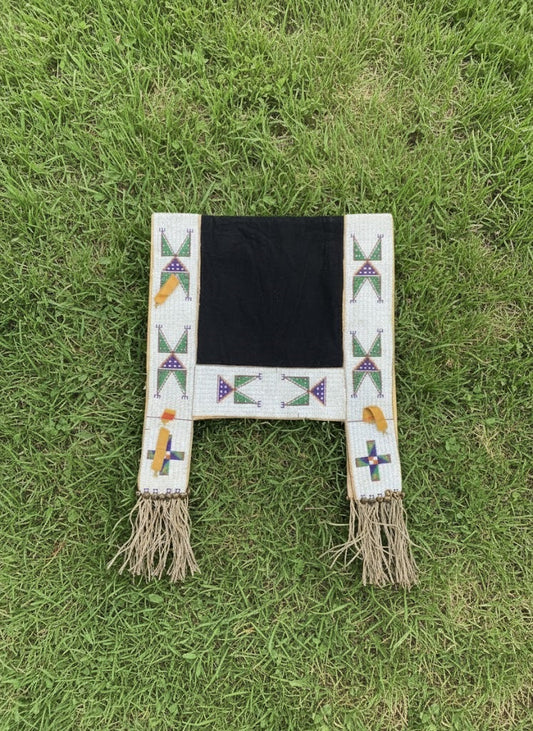 Native American Beaded Saddle Blanket