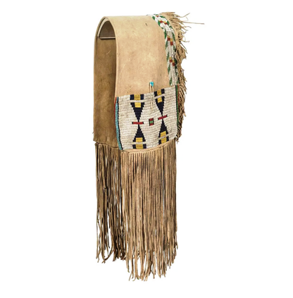 Handcrafted Native American Beaded Horse Regalia Saddle Bag PWSD302