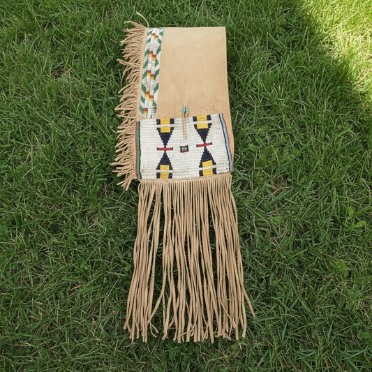 Native American Beaded Saddle Blanket