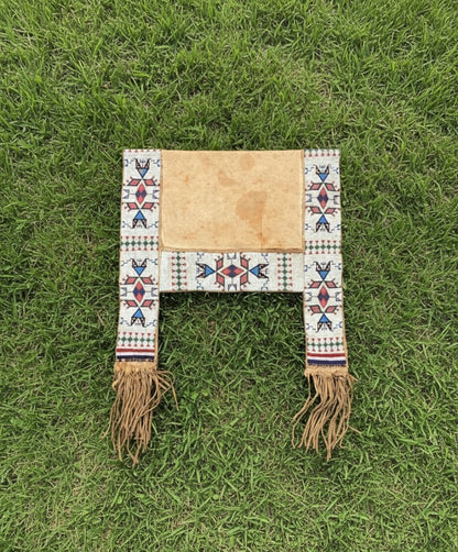 Native American Beaded Saddle Blanket