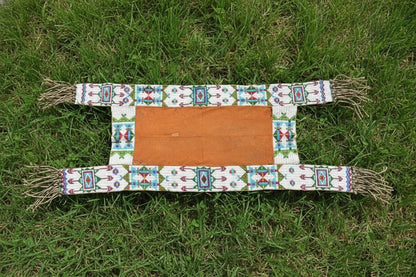 Native American Beaded Saddle Blanket