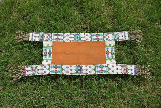 Native American Beaded Saddle Blanket