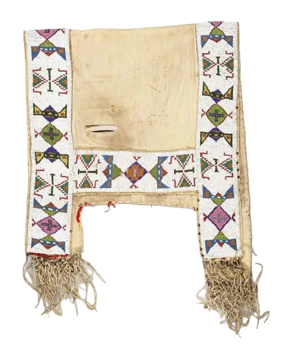 Native American Beaded Saddle Blanket