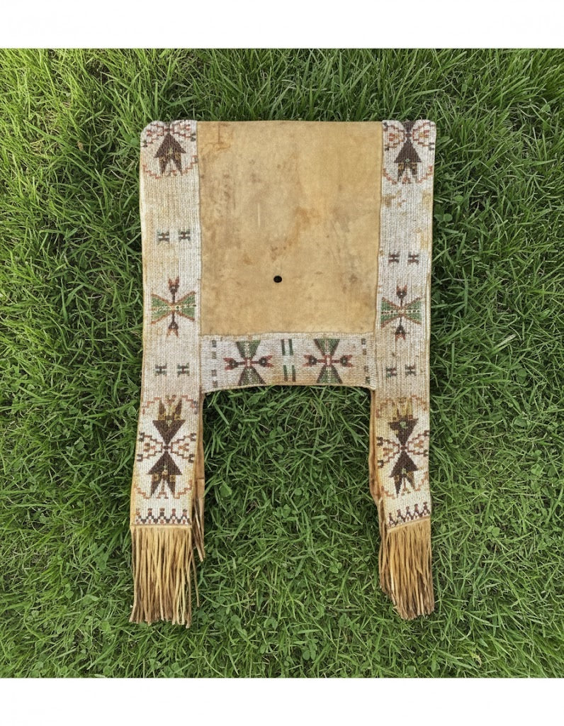 Native American Beaded Saddle Blanket