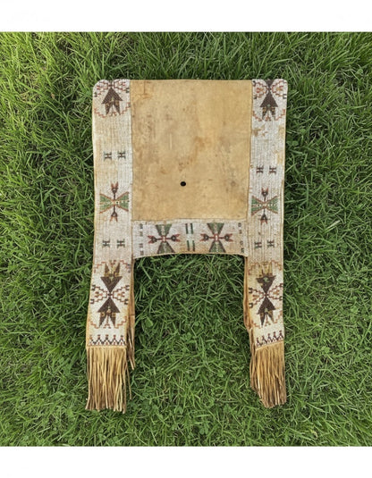 Native American Beaded Saddle Blanket