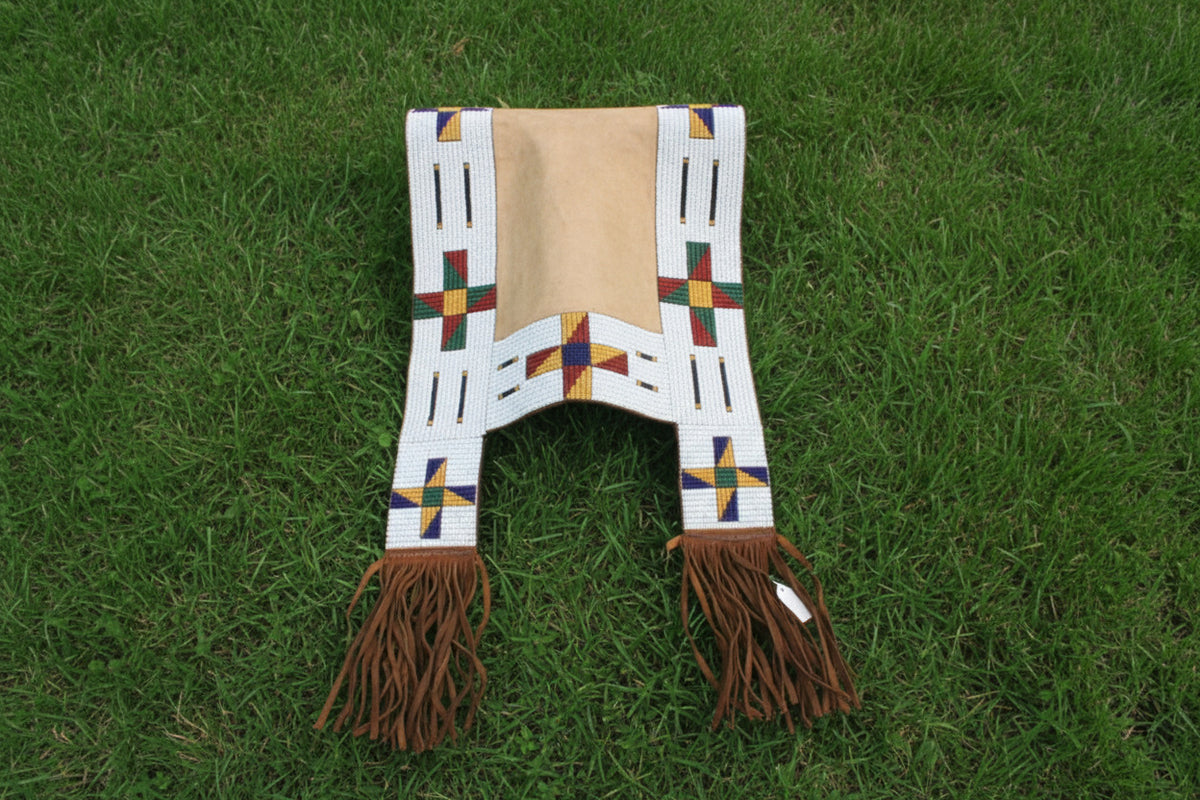 Native American Beaded Saddle Blanket