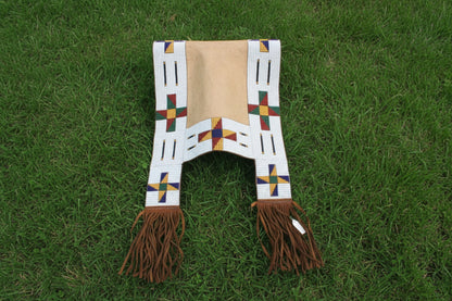 Native American Beaded Saddle Blanket