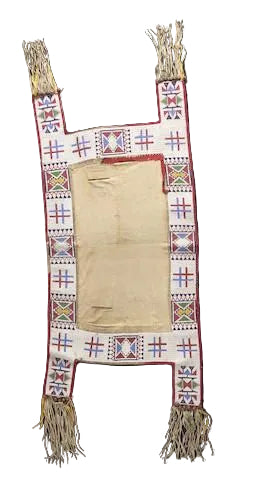 Native American Beaded Saddle Blanket