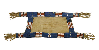 Native American Beaded Saddle Blanket