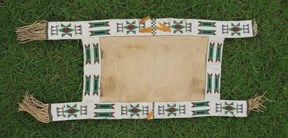 Native American Beaded Saddle Blanket