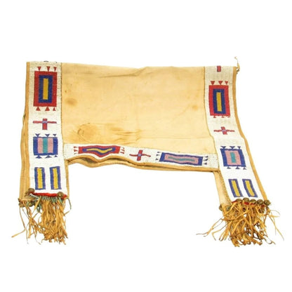Native American Beaded Saddle Blanket