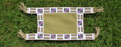 Native American Beaded Saddle Blanket