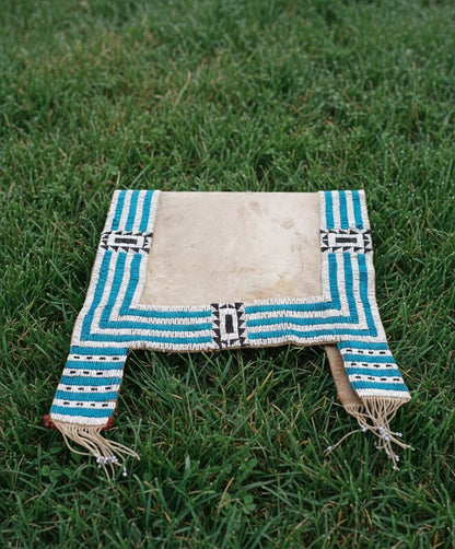 Native American Beaded Saddle Blanket
