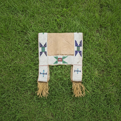 Native American Beaded Saddle Blanket