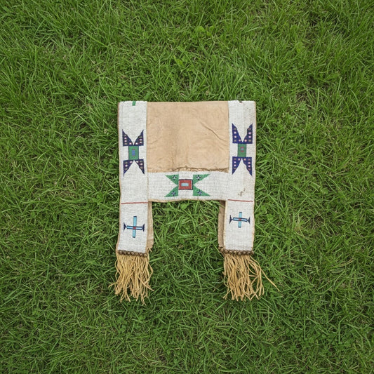 Native American Beaded Saddle Blanket