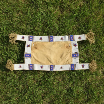 Native American Beaded Saddle Blanket