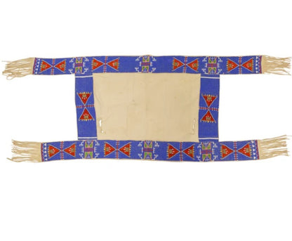 Native American Beaded Saddle Blanket
