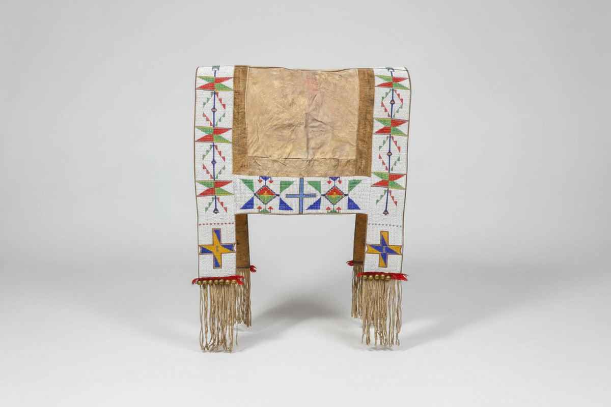 Native American Beaded Saddle Blanket