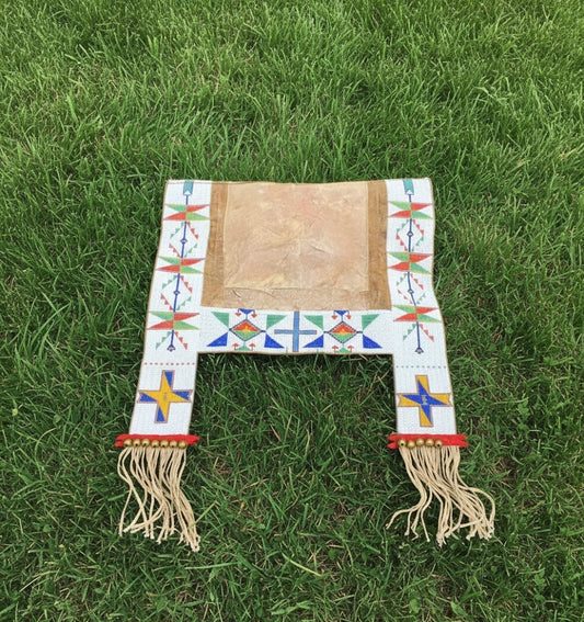 Native American Beaded Saddle Blanket