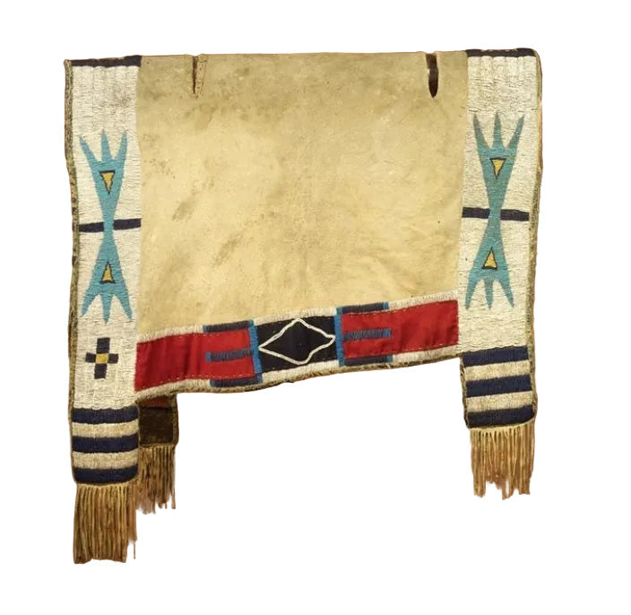 Native American Beaded Saddle Blanket