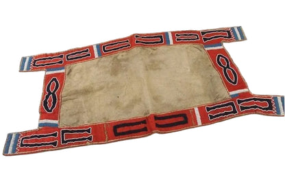 Native American Beaded Saddle Blanket